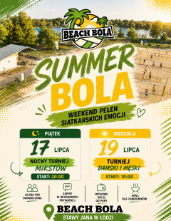 Summer Bola - Turniej Siatkówki Plażowej Kobiet i Mężczyzn